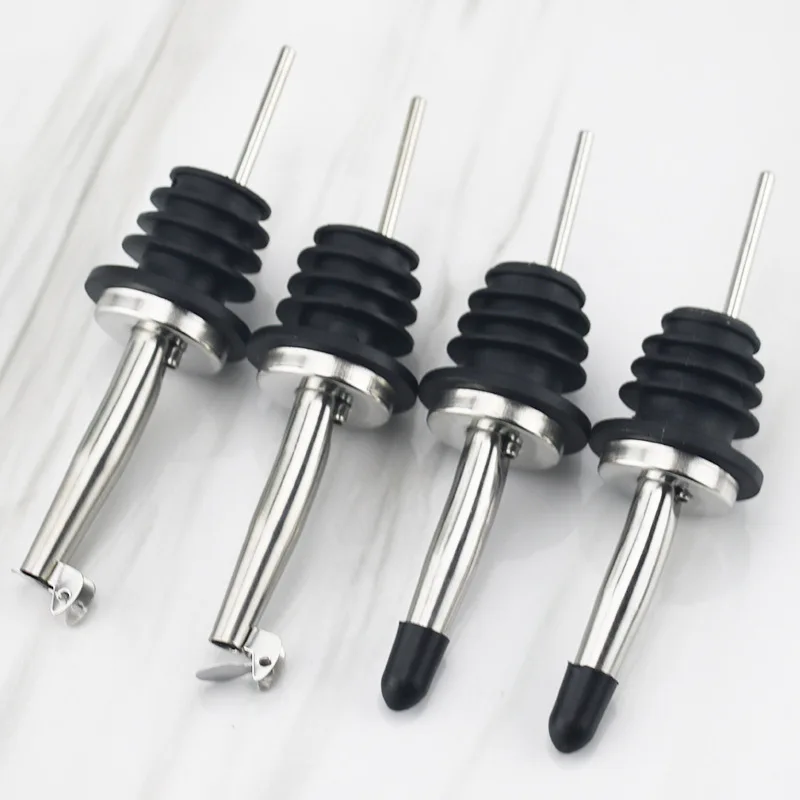 Speed Pourer Cap - Stainless Steel Wine Olive Oil Pourer