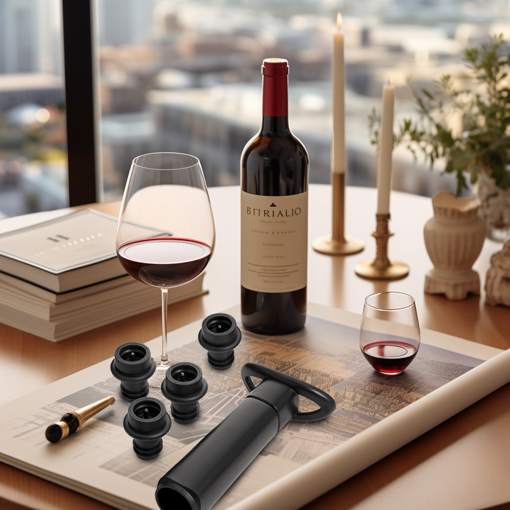 Wine Preservation Pump - WOTOR Wine Stoppers ABS Plastics Manual