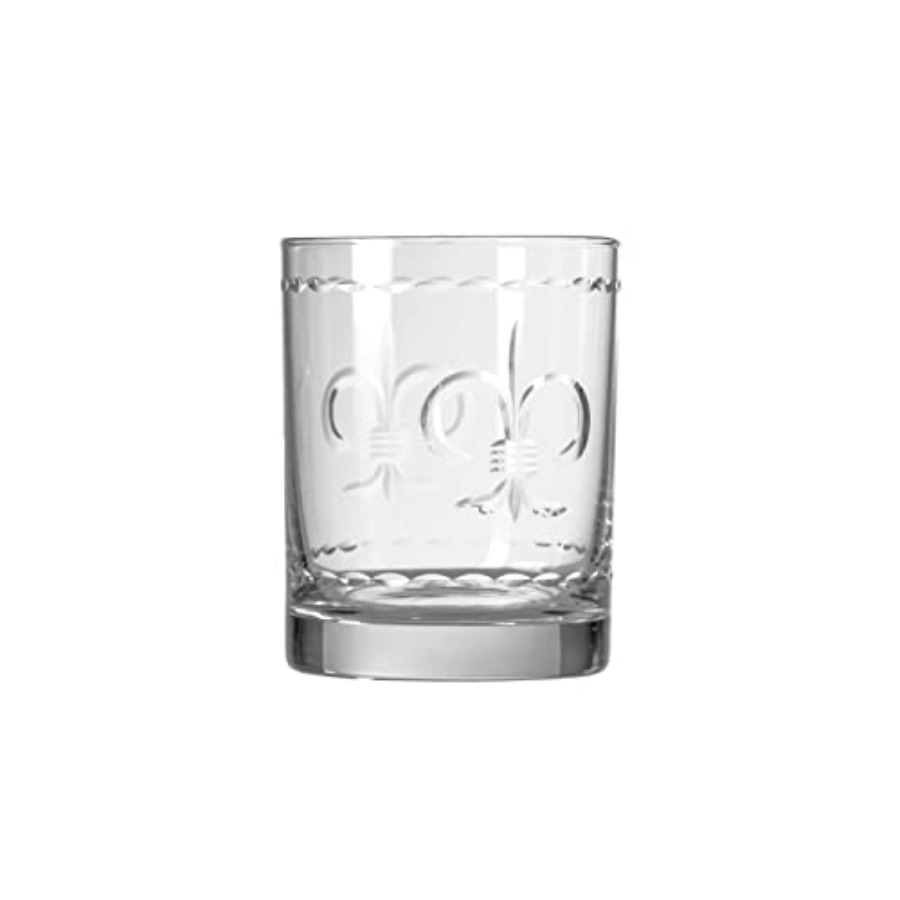 Fleur De Lis Double Old Fashio - Old Fashioned Glass ulasan dan harga