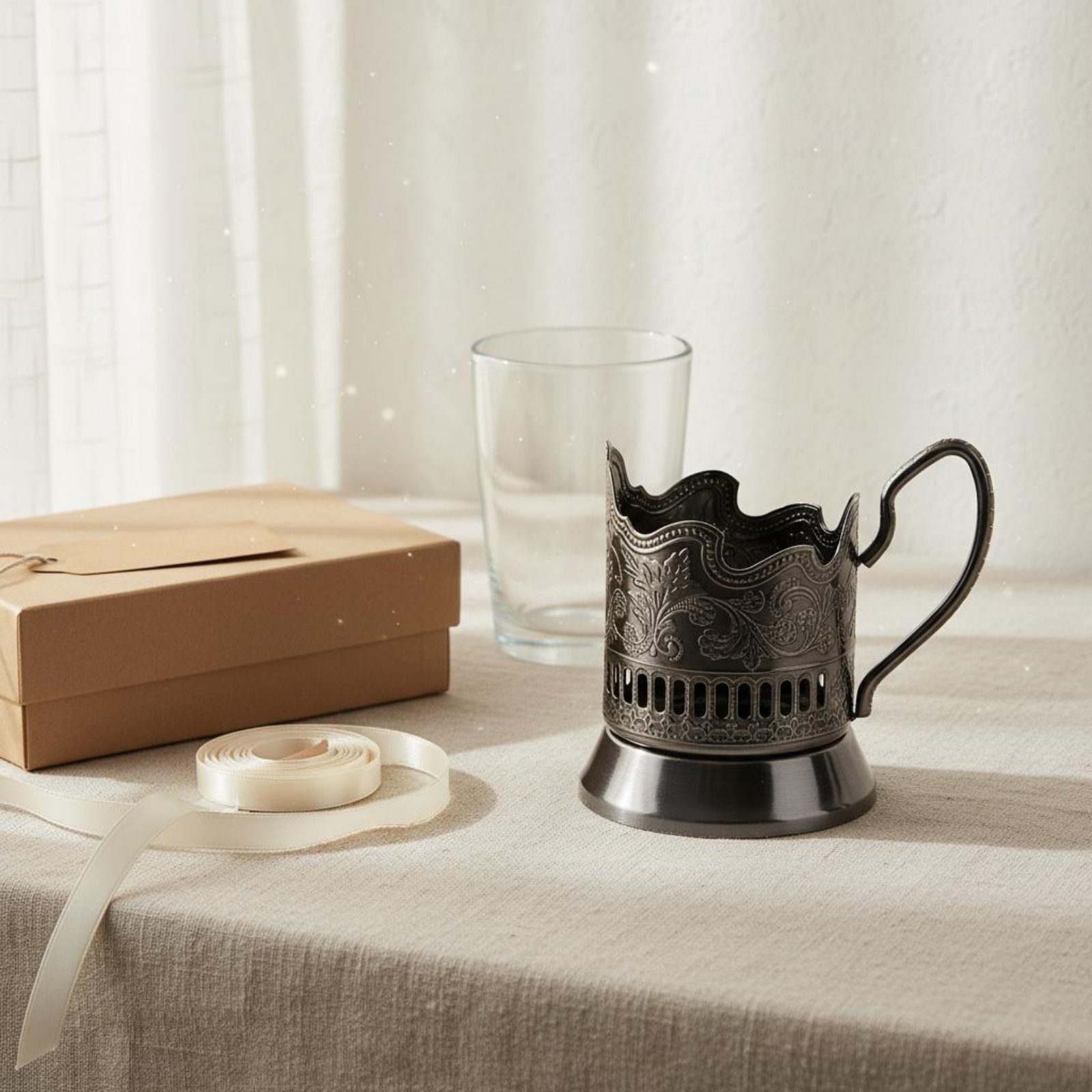 Podstakannik Retro Design Russ - Old Fashioned Glass ulasan dan harga