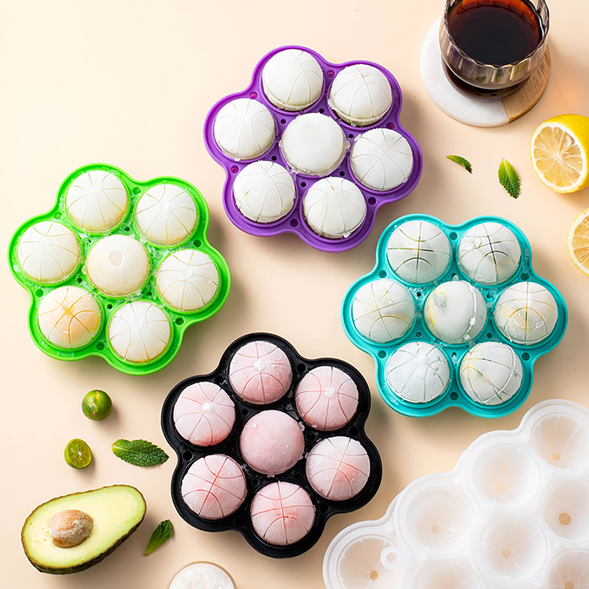 1pc Spherical Silicone Ice Gri - Ice Mold Sphere ulasan dan harga