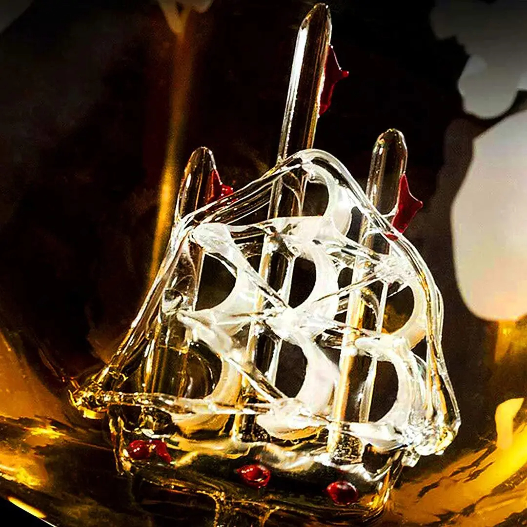 850ML Creative Globe Decanter  - Decanter Globe Set ulasan dan harga