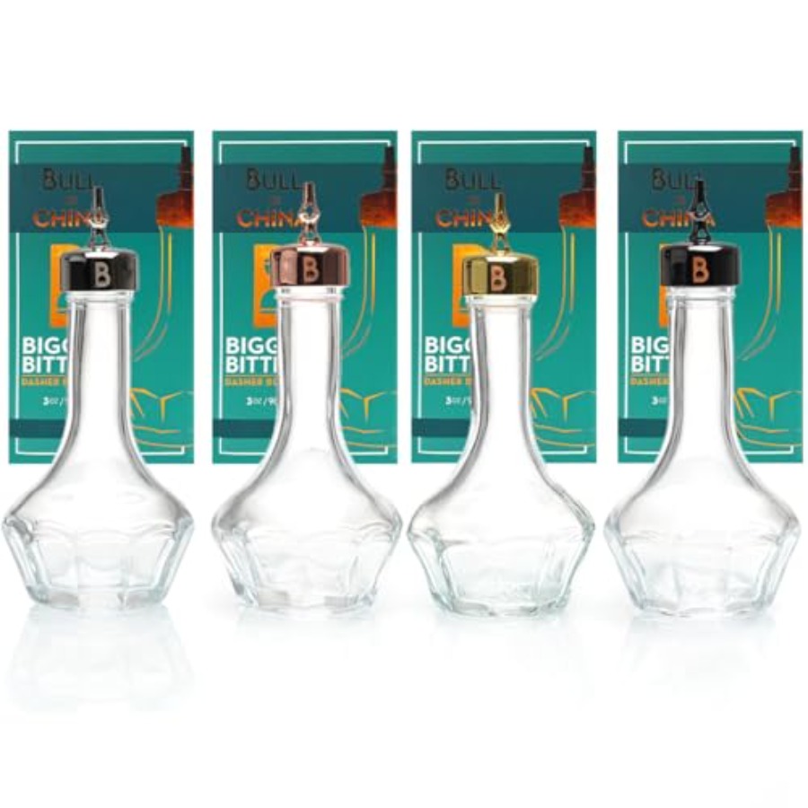 Bitters Bottle 90ml Glass Dash - Bitters Bottle Set ulasan dan harga