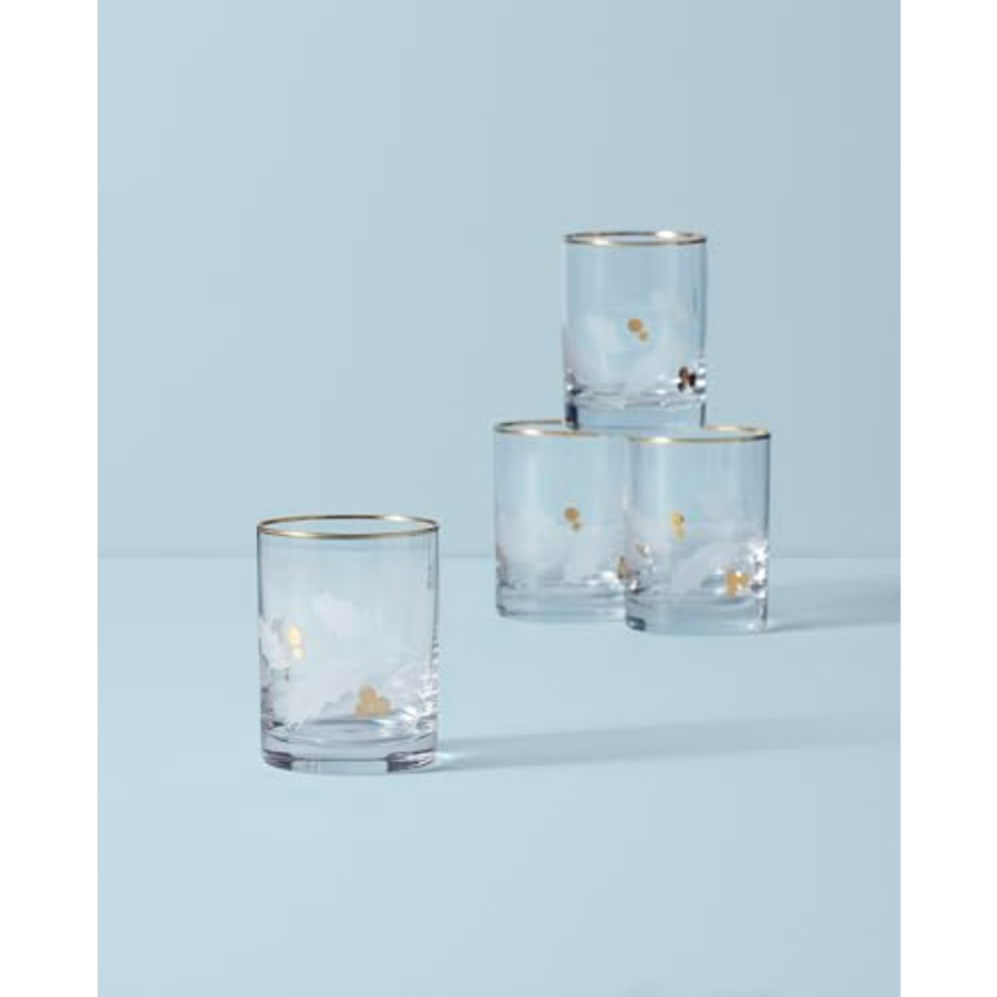 886861 Holiday Gold 4Piece Dou - Old Fashioned Glass ulasan dan harga