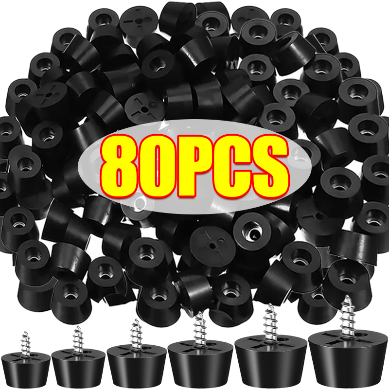 80/8pcs Rubber Pads Floor Prot - Bar Mat Rubber ulasan dan harga