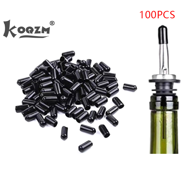 100Pcs Pour Spout Dust Covers  - Speed Pourer Cap ulasan dan harga