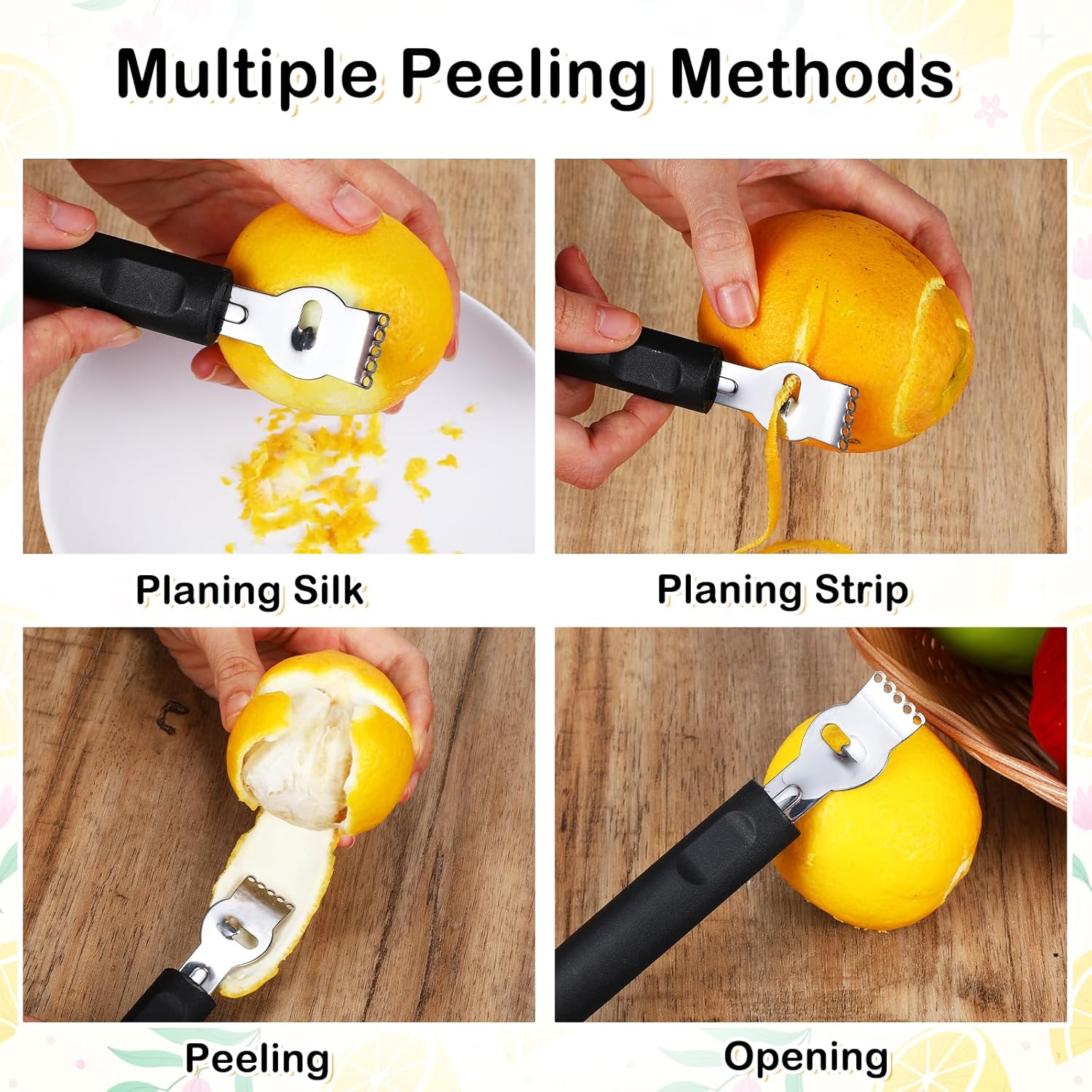 Lemon Zester, Channel Knife, P - Peeler Channel Knife ulasan dan harga