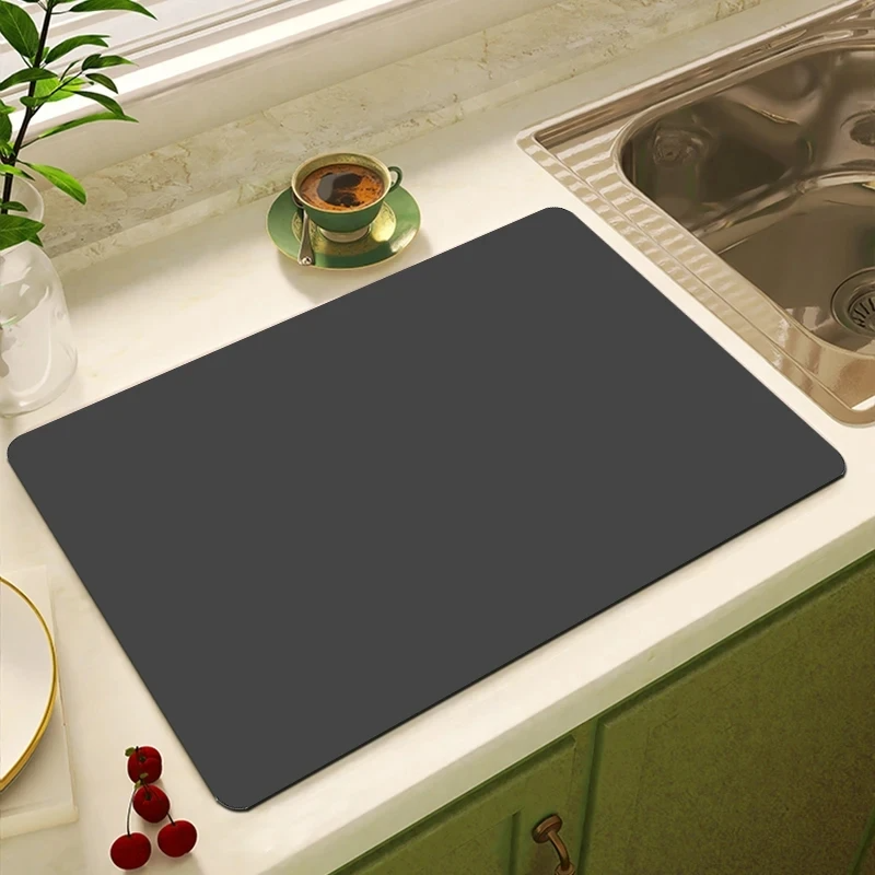 VIKAMA Simple Solid Color Tabl - Bar Mat Rubber ulasan dan harga