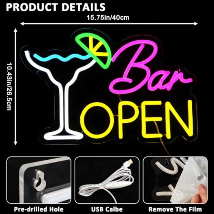 Sign for Business, Neon Open S - Home Bar And Coffee ulasan dan harga