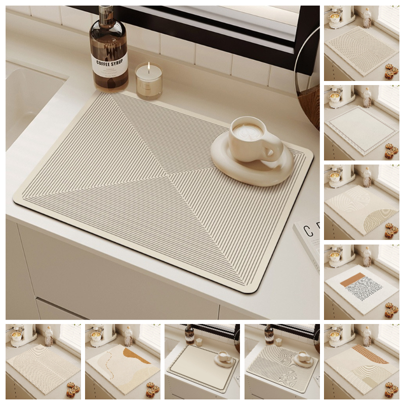 White Color Diatomite Drying M - Bar Mat Rubber ulasan dan harga