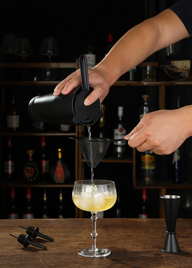 Fine Mesh Cocktail Strainer Co - Bitters Bottle Set ulasan dan harga