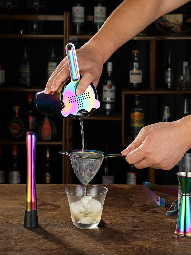 Fine Mesh Cocktail Strainer Co - Bitters Bottle Set ulasan dan harga