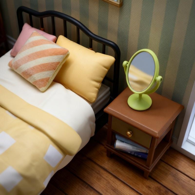 1Pcs Miniature Retro Mirror Dr - Home Bargains ulasan dan harga