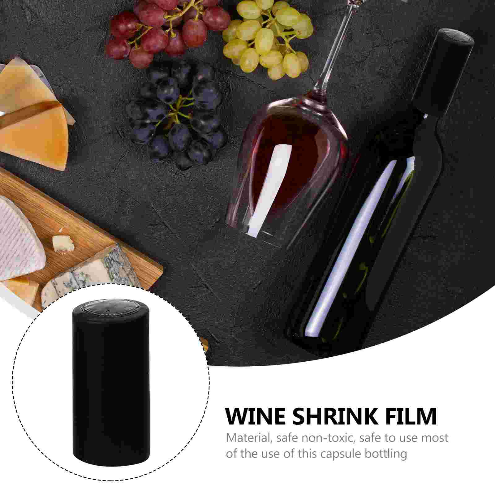 50Pcs Bottle Heat Shrink Capsu - Speed Pourer Cap ulasan dan harga