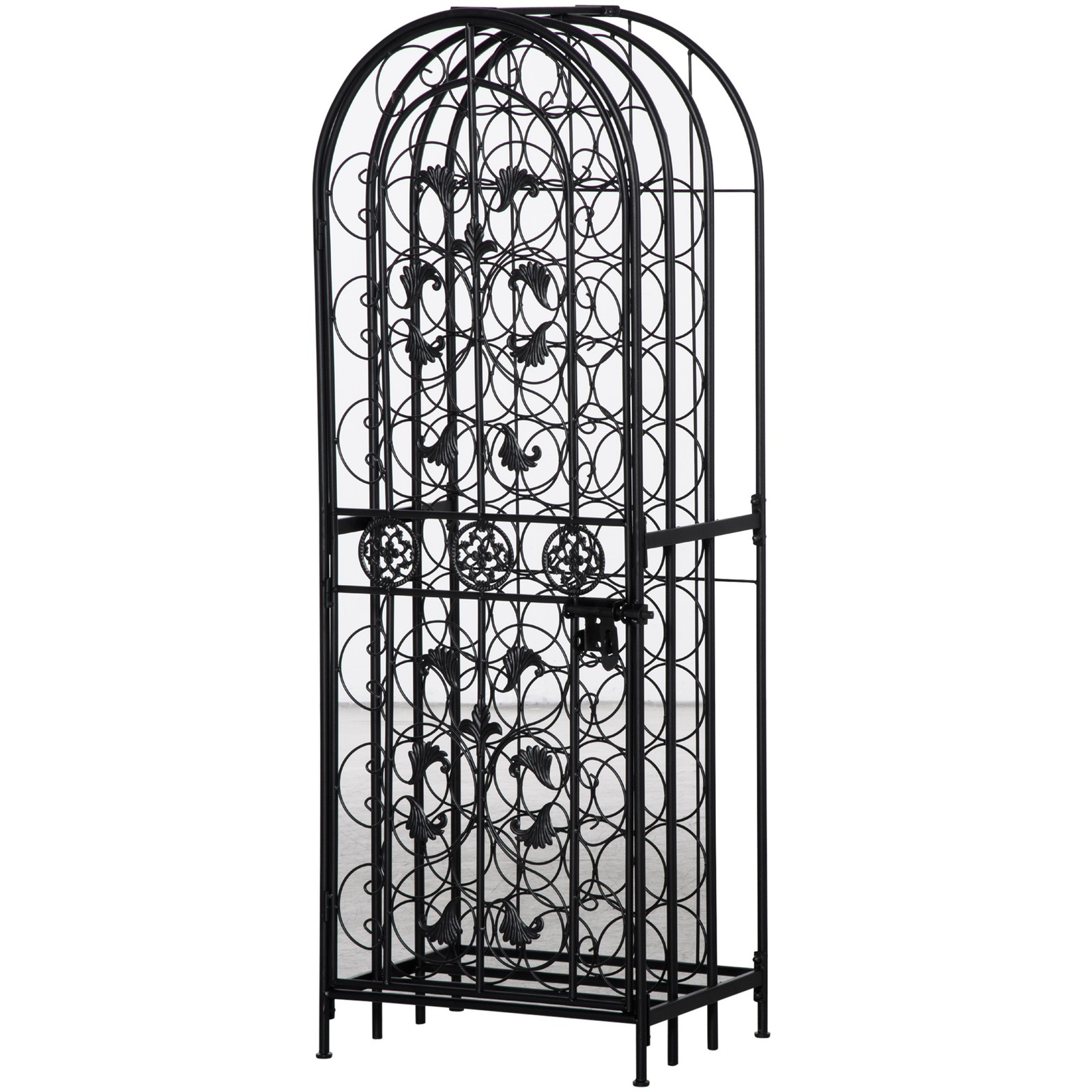 Free Standing Wine Rack 45 Bot - Home Bar And Cabinet ulasan dan harga