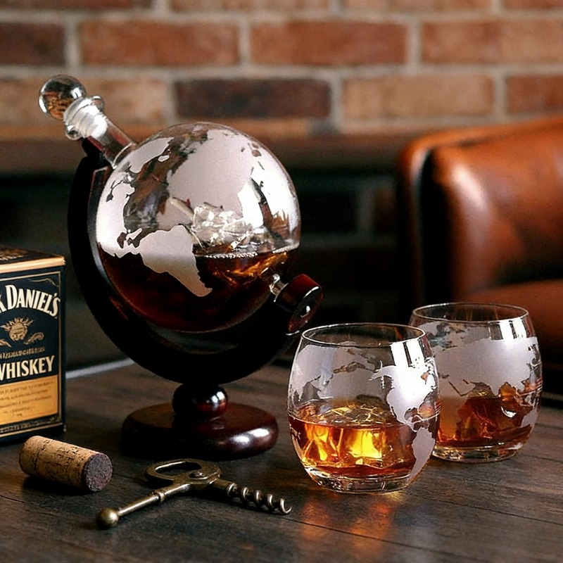 Creative Globe Decanter Set wi - Decanter Globe Set ulasan dan harga