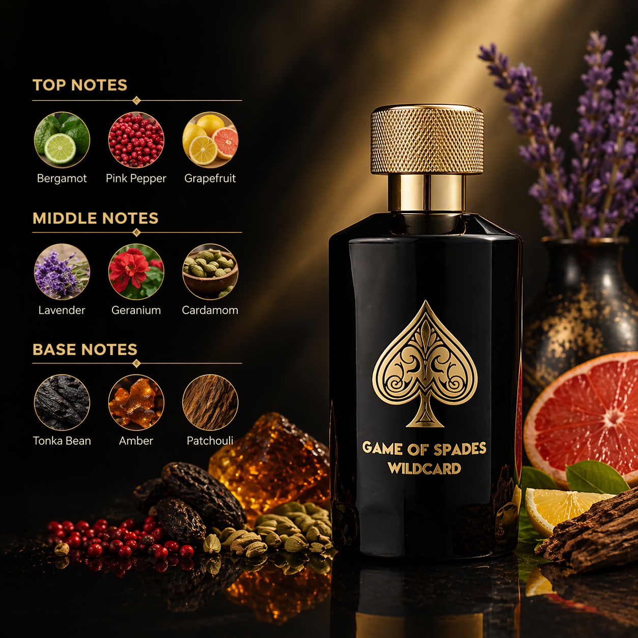 GAME OF SPADES WILDCARD Eau de - Home Bar Accessories ulasan dan harga