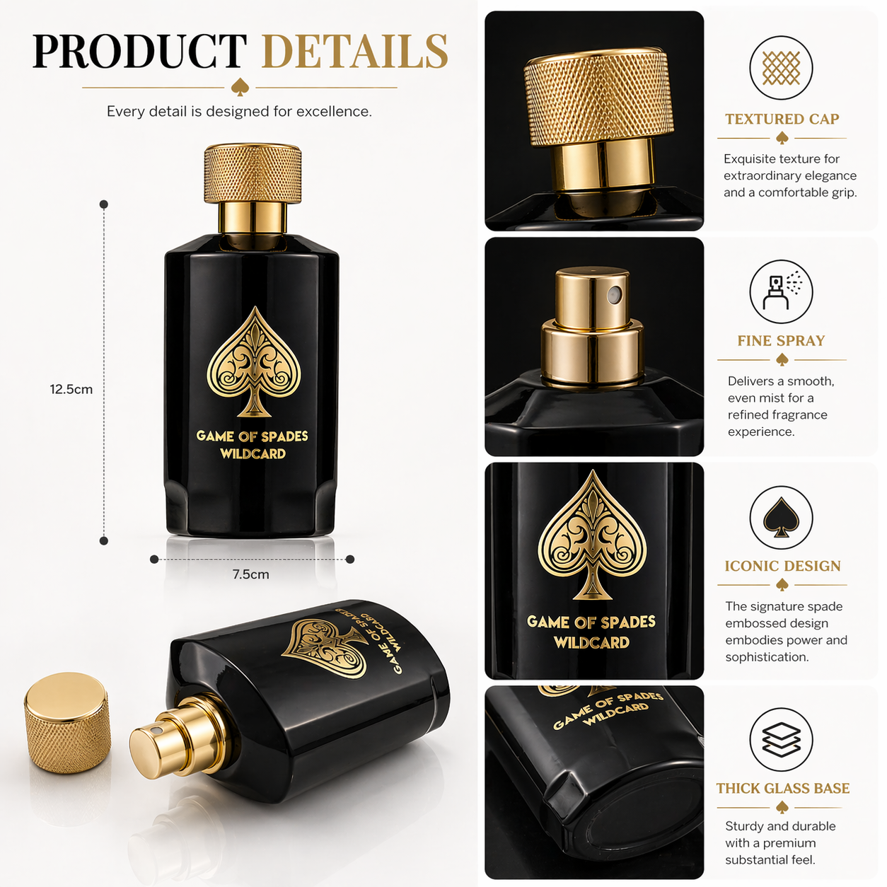 GAME OF SPADES WILDCARD Eau de - Home Bar Accessories ulasan dan harga