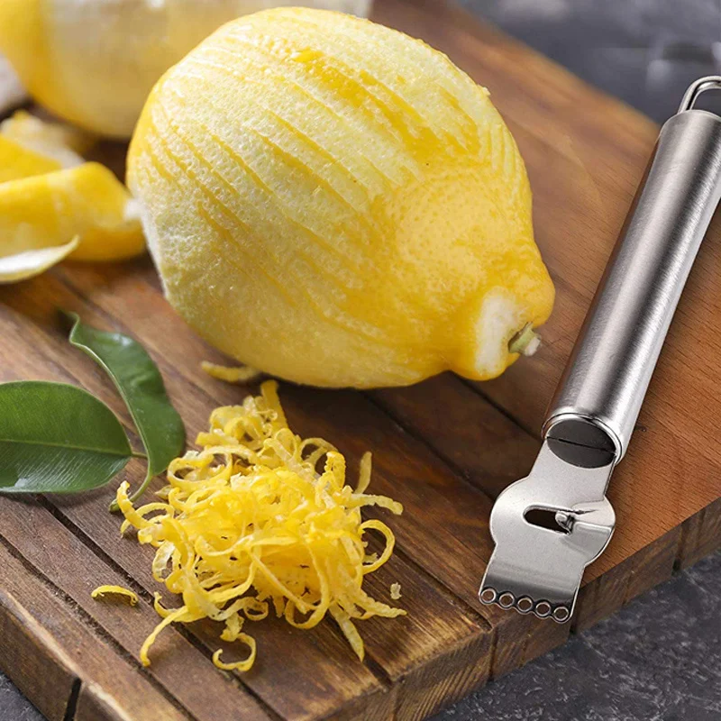Orange Citrus Fruit Grater Pee - Peeler Channel Knife ulasan dan harga