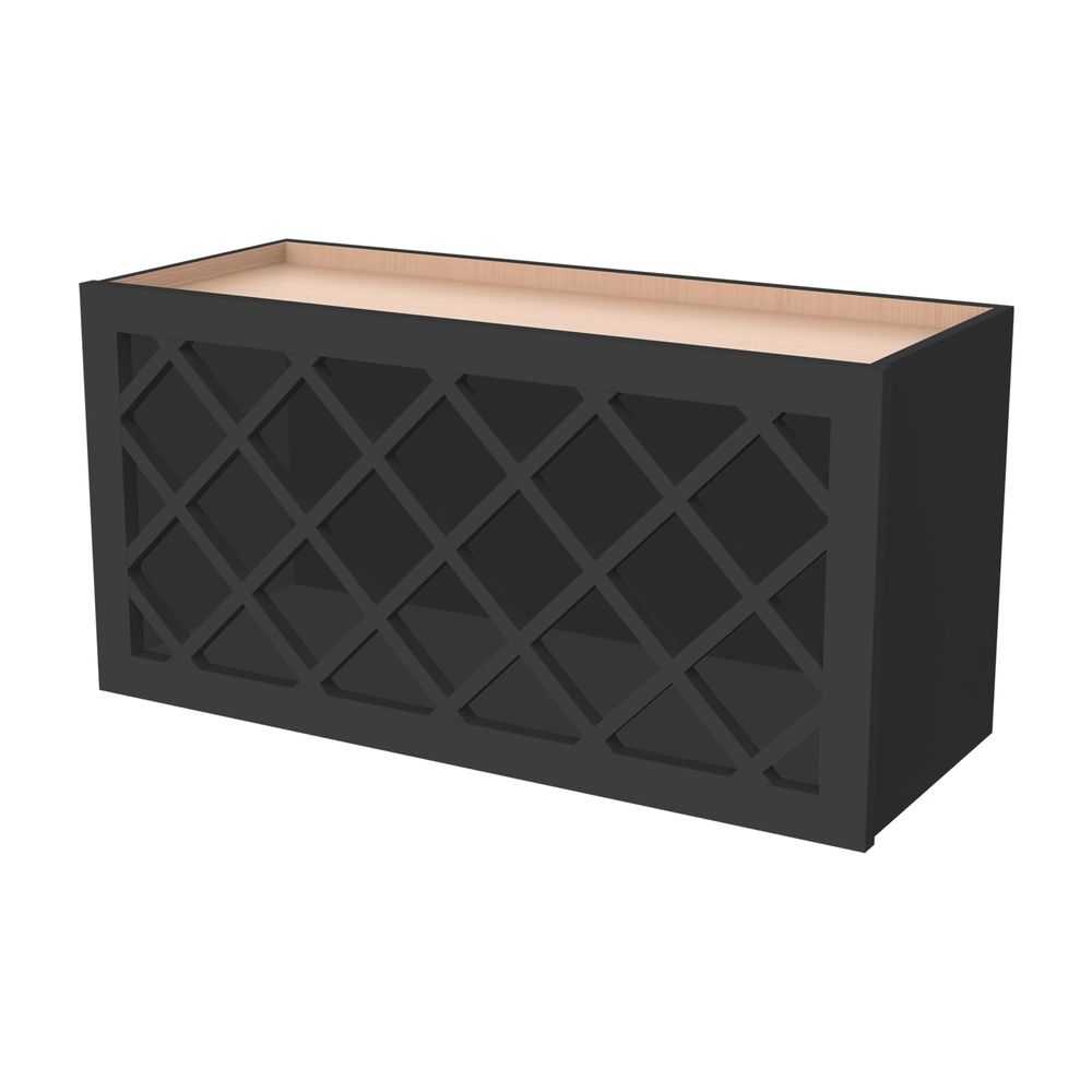 Style Wine Cabinet with Lattic - Home Bar And Cabinet ulasan dan harga