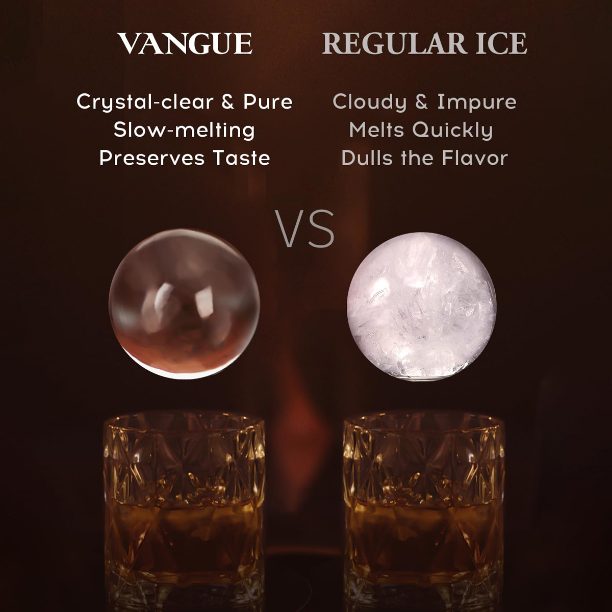 Crystal Clear Ice Ball Maker,  - Ice Mold Sphere ulasan dan harga