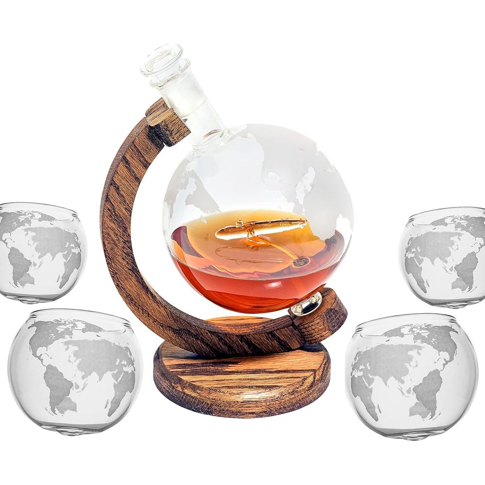 Submarine Decanter Set, Globe  - Decanter Globe Set ulasan dan harga