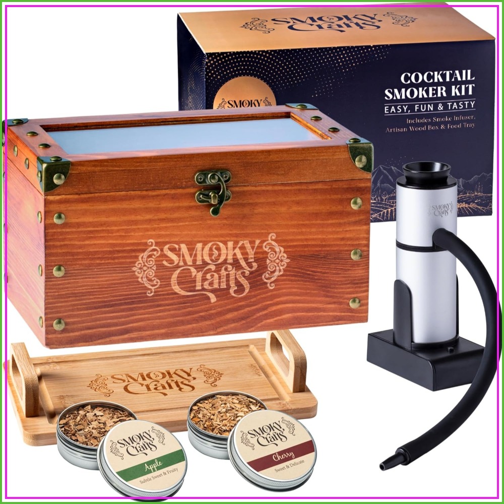 Whiskey Smoker Kit with Smoke  - Smoking Gun Kit ulasan dan harga