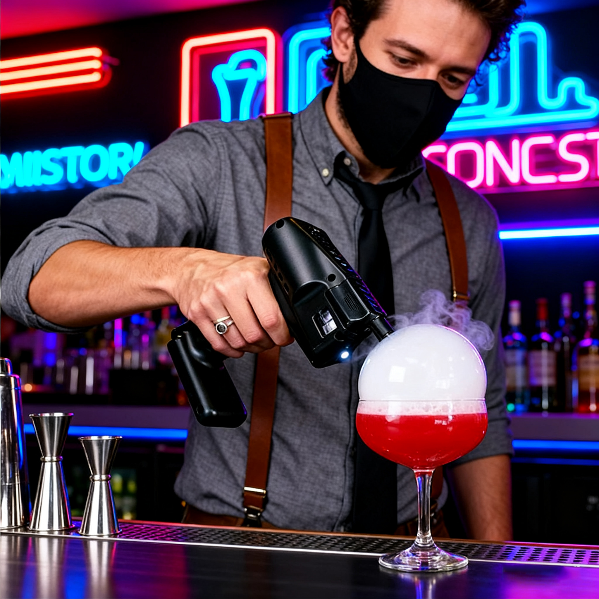Professional Portable Cocktail - Smoking Gun Kit ulasan dan harga