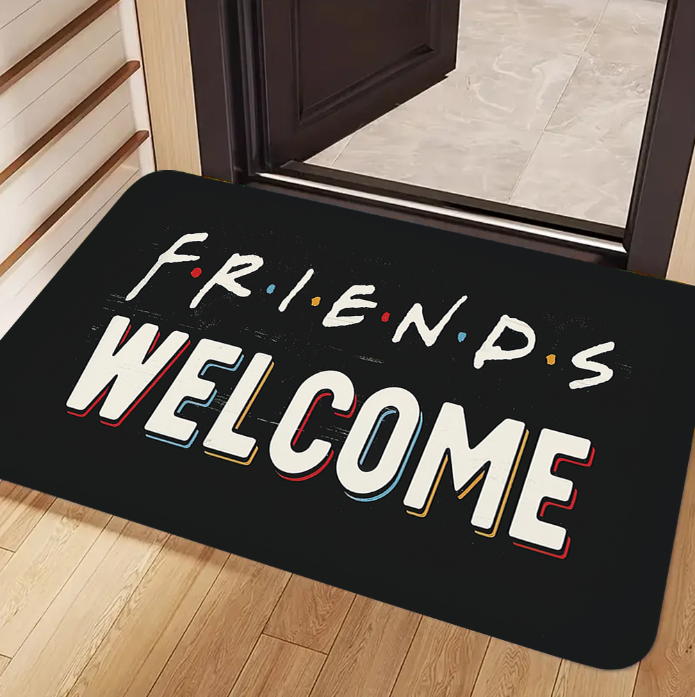 Welcome & Friends Theme Carpet - Home Bar Word ulasan dan harga